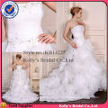 most hot sales dress with thounsand hand made flowers &beaded bodice wedding dresses in turkey